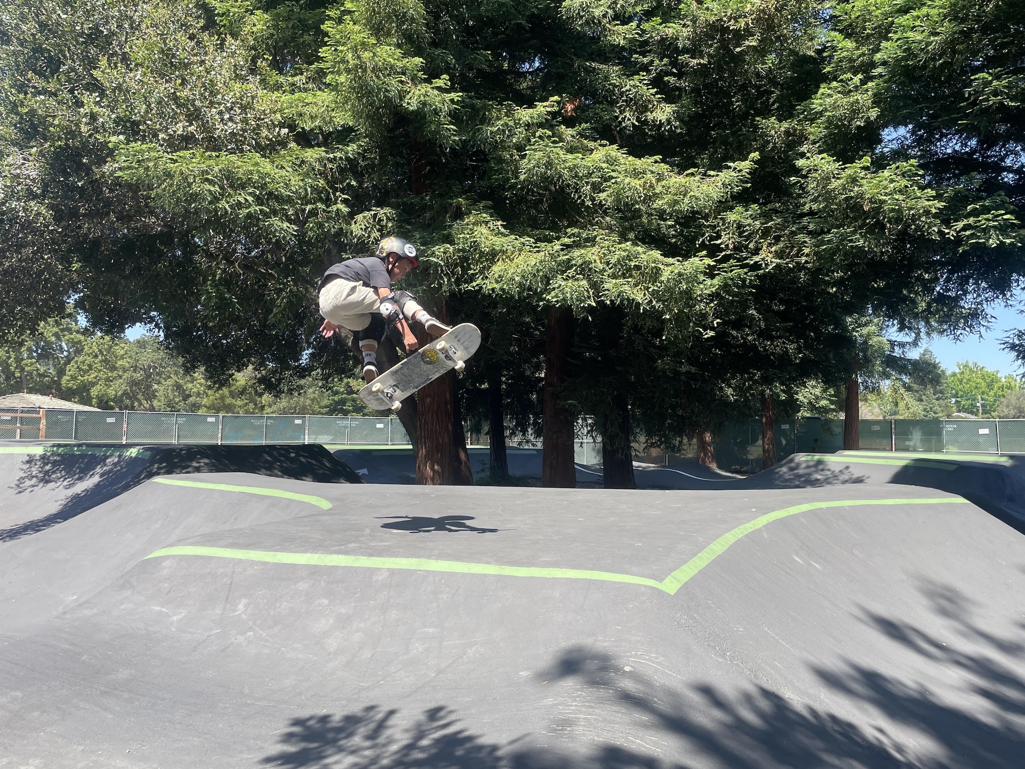 Flood park pumptrack